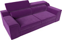 Лига диванов Лига-003 117118 (микровельвет фиолетовый)