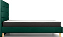 Divan Лосон-Legs 160x200 (velvet emerald)