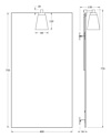 Ellux Laguna 40х75 (LAG-A1 0203)