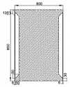 Aquanet  Сорренто 8085 LED