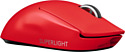 Logitech Pro X Superlight red
