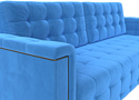 Лига диванов Лига-002 117079 (велюр голубой)