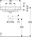 Geberit  Smyle Square 500.229.01.1+500.352.JR.1