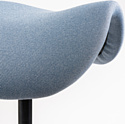 Chair Meister Saddle (пластик белый/ткань синяя)