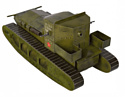 Умная Бумага Средний танк MK A "Whippet" (зеленый)