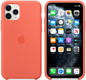 Apple Silicone Case для iPhone 11 Pro Max (спелый клементин)