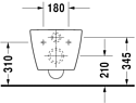 Duravit Set ME by Starck (253009+002019)