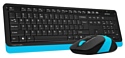 A4Tech FG1010 black-Blue USB