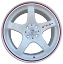 Sakura Wheels 391A 7x16/4x98 D67.1 ET35 White+Red
