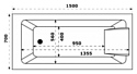 Jacob Delafon Sofa 150x70 E6D300RU-00