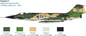 Italeri 2514 F-104 Starfighter G/S Upgraded Edition Rf Version