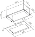 Meferi INBOX60WH Push Comfort 