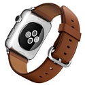 Apple Watch 42mm Stainless Steel with Saddle Brown Classic (MMFT2)