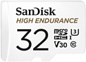 SanDisk High Endurance microSDHC SDSQQNR-032G-GN6IA 32GB (с адаптером)