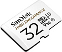 SanDisk High Endurance microSDHC SDSQQNR-032G-GN6IA 32GB (с адаптером)