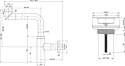 Wellsee Drainage System 182124005 (сифон, выпуск, хром)
