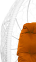 M-Group Кокос на подставке 11590107 (белый ротанг/оранжевая подушка)