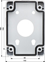 Dahua PFA120 монтажная коробка для крепления видеокамер серии HFWxxE