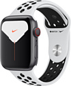 Apple Watch Series 5 44mm GPS + Cellular Aluminum Case with Nike Sport Band
