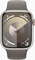 Apple Watch Series 9 LTE 45 мм (алюминиевый корпус, спортивный силиконовый ремешок M/L)