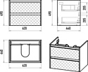 Brevita Chester 65 CHE-09065-49502Я (серый/темное дерево)