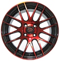 Sakura Wheels 3194 6.5x15/4x100 D73.1 ET35 Черный с красным