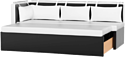 Mebelico Метро 58911 (белый/черный)