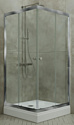 Triton Вента Хром А1 90х90 (прозрачное стекло)
