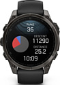 Garmin Fenix 8 Sapphire Titanium 47mm (силиконовый ремешок)