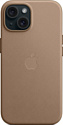 Apple MagSafe FineWoven Case для iPhone 15 (серо-коричневый)