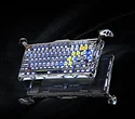 Gravastar Mercury K1 Pro Interstellar Silver GravaStar x Kailh Speedy Mint