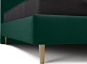 Divan Адона-Legs 140x200 (velvet emerald)