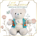 Milo Toys Little Friend Мишка в голубой курточке 9905634