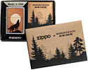 Zippo 49043 Woodchuck USA Howling Wolf