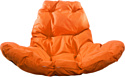 M-Group Долька 11150107 (белый ротанг/оранжевая подушка)