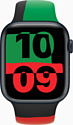 Apple Watch Series 9 LTE 45 мм (алюминиевый корпус, спортивный силиконовый ремешок S/M)