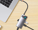 Baseus Metal Gleam Series 4-Port USB-A Hub WKWG070013