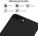 Pitaka MagEZ Case Pro для iPhone 8 Plus (plain, черный/серый)