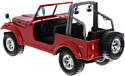 Bburago Bijoux Jeep WRANGLER 1:24 18-22033 (красный)