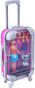 Bondibon OLY с пуделем в розовом чемодане с аксессуарами ВВ4538