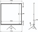 BRAUBERG Tripod 1:1 (200x200) 236731