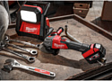 Milwaukee M18FSAGV125XB/M18VC-2/M18NRG-502 / A003MLW (с пылесосом, энергокомплектом)