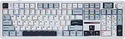 AULA F108 Pro white/blue/black, Leobog Reaper, без кириллицы