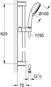 Grohe New Tempesta Cosmopolitan 100 27579002