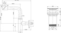 Wellsee Drainage System 182124004 (сифон, выпуск, хром)