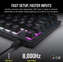 Corsair K60 Pro TKL black, Corsair OPX (без кириллицы)