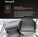 Weissgauff WCD 590 Nofrost Inverter Premium Biofresh Gold Glass