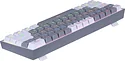 Redragon Fizz Redragon Melt-Gold, gray/white