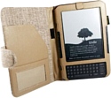 Tuff-Luv Kindle Keyboard Natural Hemp Autumn Brown (G2_30)