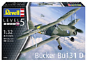 Revell 03886 Немецкий учебный самолет Bucker Bu131 Jungmann